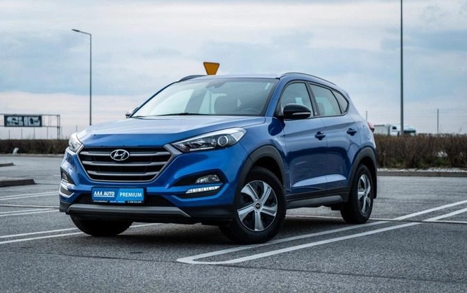 Hyundai Tucson cena 79500 przebieg: 80334, rok produkcji 2018 z Zduny małe 407